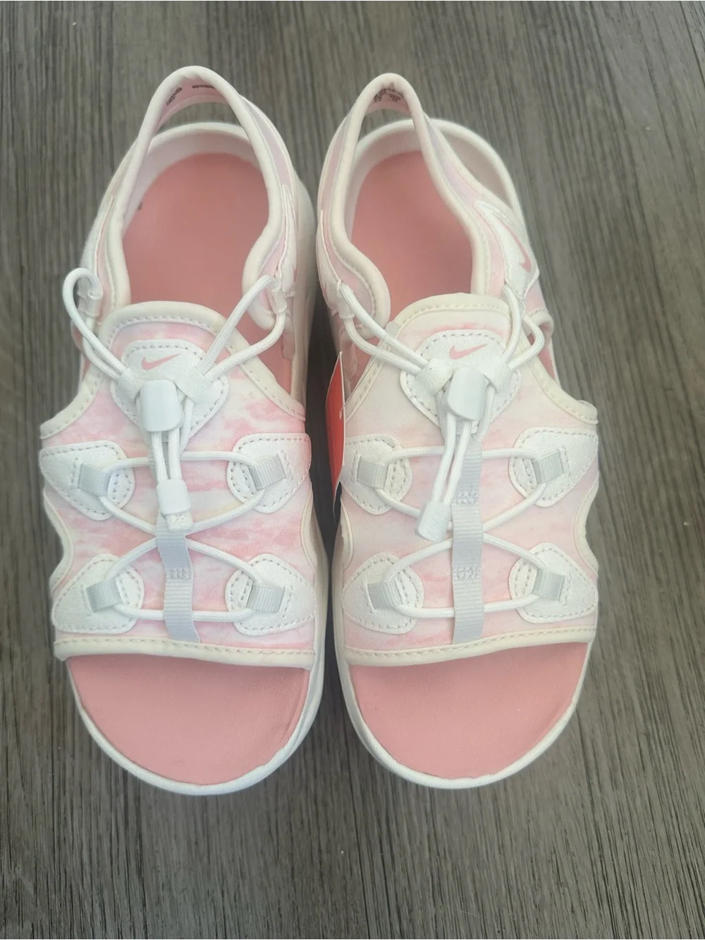 Nike Air Max Koko Platform Sandals Pink Glaze White NWT Size 7